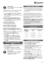 Preview for 99 page of Würth ESI 160 Operating Instructions Manual