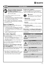 Preview for 115 page of Würth ESI 160 Operating Instructions Manual