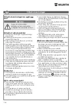 Preview for 116 page of Würth ESI 160 Operating Instructions Manual