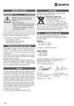 Preview for 180 page of Würth ESI 160 Operating Instructions Manual