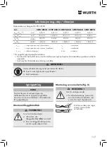 Предварительный просмотр 117 страницы Würth EWS 10-125 Compact Manual