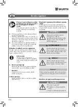 Предварительный просмотр 330 страницы Würth EWS 10-125 Compact Manual