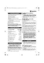 Предварительный просмотр 33 страницы Würth EWS 14-125 INOX English Translation Of The Original Operating Instructions