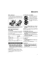 Preview for 12 page of Würth EWS 18-A Translation Of The Original Operating Instructions