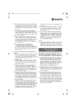 Предварительный просмотр 4 страницы Würth EWS 7-115 BASIC Translation Of The Original Operating Instructions