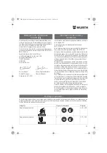 Предварительный просмотр 50 страницы Würth EWS 7-115 BASIC Translation Of The Original Operating Instructions