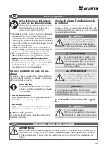 Предварительный просмотр 45 страницы Würth EWS 8-115 Light Original Operating Instructions