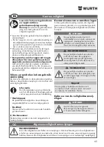 Предварительный просмотр 65 страницы Würth EWS 8-115 Light Original Operating Instructions