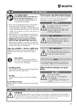 Предварительный просмотр 75 страницы Würth EWS 8-115 Light Original Operating Instructions