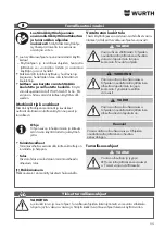 Предварительный просмотр 95 страницы Würth EWS 8-115 Light Original Operating Instructions