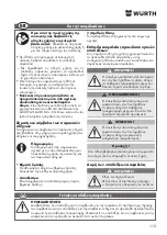 Предварительный просмотр 115 страницы Würth EWS 8-115 Light Original Operating Instructions