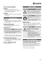 Предварительный просмотр 163 страницы Würth EWS 8-115 Light Original Operating Instructions