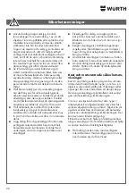 Preview for 96 page of Würth GS 700-E Operating Instructions Manual