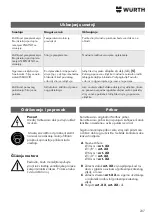 Preview for 237 page of Würth GS 700-E Operating Instructions Manual