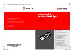 Würth HL 10-A Translation Of The Original Operating Instructions preview