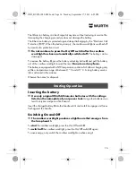 Preview for 16 page of Würth HL 10-A Translation Of The Original Operating Instructions