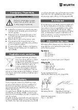 Предварительный просмотр 75 страницы Würth IEG-1000 SOLID Translation Of The Original Operating Instructions