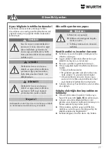 Предварительный просмотр 77 страницы Würth IEG-1000 SOLID Translation Of The Original Operating Instructions