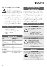 Preview for 84 page of Würth IEG-1000 SOLID Translation Of The Original Operating Instructions