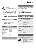 Предварительный просмотр 90 страницы Würth IEG-1000 SOLID Translation Of The Original Operating Instructions