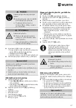 Preview for 97 page of Würth IEG-1000 SOLID Translation Of The Original Operating Instructions