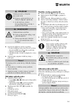 Предварительный просмотр 103 страницы Würth IEG-1000 SOLID Translation Of The Original Operating Instructions