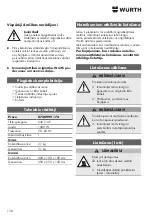 Preview for 138 page of Würth IEG-1000 SOLID Translation Of The Original Operating Instructions