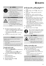 Preview for 157 page of Würth IEG-1000 SOLID Translation Of The Original Operating Instructions