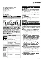 Preview for 187 page of Würth ISS 30-L Operating Instructions Manual