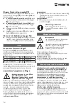 Preview for 24 page of Würth KNS 150-E Translation Of The Original Operating Instructions