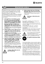 Preview for 56 page of Würth KNS 150-E Translation Of The Original Operating Instructions