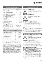 Preview for 65 page of Würth KNS 150-E Translation Of The Original Operating Instructions