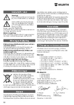 Preview for 80 page of Würth KNS 150-E Translation Of The Original Operating Instructions