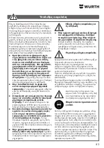 Preview for 83 page of Würth KNS 150-E Translation Of The Original Operating Instructions