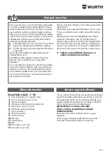 Preview for 91 page of Würth KNS 150-E Translation Of The Original Operating Instructions