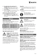 Preview for 121 page of Würth KNS 150-E Translation Of The Original Operating Instructions