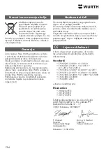 Preview for 136 page of Würth KNS 150-E Translation Of The Original Operating Instructions