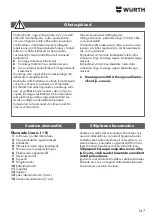 Preview for 147 page of Würth KNS 150-E Translation Of The Original Operating Instructions