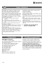 Preview for 154 page of Würth KNS 150-E Translation Of The Original Operating Instructions