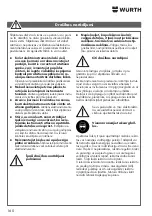 Preview for 160 page of Würth KNS 150-E Translation Of The Original Operating Instructions