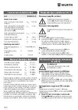 Preview for 162 page of Würth KNS 150-E Translation Of The Original Operating Instructions