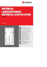 Предварительный просмотр 1 страницы Würth LRU 18 Translation Of The Original Operating Instructions