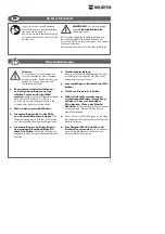 Предварительный просмотр 5 страницы Würth LRU 18 Translation Of The Original Operating Instructions