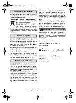 Предварительный просмотр 27 страницы Würth MASTER FF 180-2 Translation Of The Original Operating Instructions