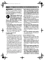 Предварительный просмотр 38 страницы Würth MASTER FF 180-2 Translation Of The Original Operating Instructions