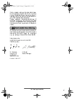 Предварительный просмотр 47 страницы Würth MASTER FF 180-2 Translation Of The Original Operating Instructions