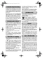 Предварительный просмотр 61 страницы Würth MASTER FF 180-2 Translation Of The Original Operating Instructions