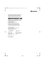 Preview for 99 page of Würth MHKS 28-A Translation Of The Original Operating Instructions