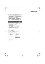 Preview for 130 page of Würth MHKS 28-A Translation Of The Original Operating Instructions