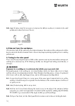 Preview for 10 page of Würth MIG 180-5 Manual